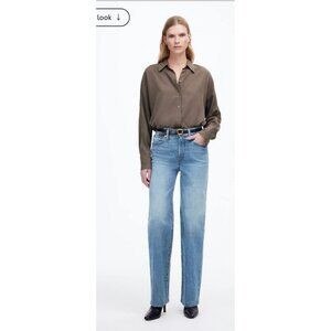 Madewell Perfect Vintage Wide Leg Jeans Enmore Wash